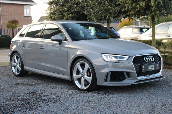 Audi RS 3 SPORTBACK 2.5 TFSI Quattro 400 PK Nardo Grey Dealer o.h Keyless Camera Leder PDC 19''