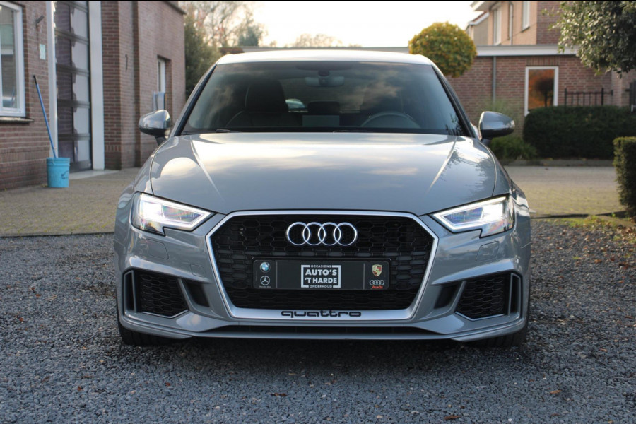 Audi RS 3 SPORTBACK 2.5 TFSI Quattro 400 PK Nardo Grey Dealer o.h Keyless Camera Leder PDC 19''