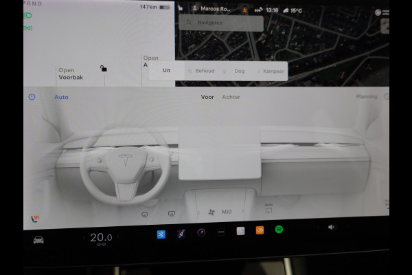 Tesla Model 3 SR+60kWh 325PK AutoPilot FSD.vb Premium-Luidsprekers Leer PanoDak Adaptive cruise 18" Camera's Elektr.-Stuur+Stoelen+Spiegels+Ge Ecc Navigatiesysteem full map LED-a+v Comfortstoel(en) ACC Dual-ECC DAB Voorverwarmen interieur via App Keyless via Telefoonsleutel One-Pedal-Drive