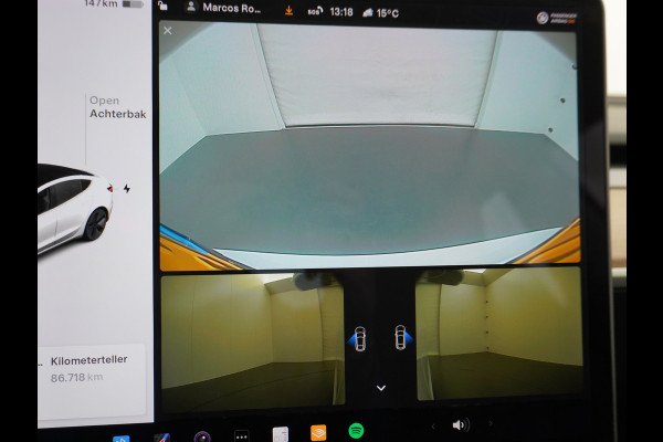 Tesla Model 3 SR+60kWh 325PK AutoPilot FSD.vb Premium-Luidsprekers Leer PanoDak Adaptive cruise 18" Camera's Elektr.-Stuur+Stoelen+Spiegels+Ge Ecc Navigatiesysteem full map LED-a+v Comfortstoel(en) ACC Dual-ECC DAB Voorverwarmen interieur via App Keyless via Telefoonsleutel One-Pedal-Drive
