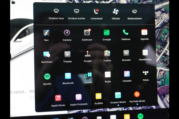 Tesla Model 3 SR+60kWh 325PK AutoPilot FSD.vb Premium-Luidsprekers Leer PanoDak Adaptive cruise 18" Camera's Elektr.-Stuur+Stoelen+Spiegels+Ge Ecc Navigatiesysteem full map LED-a+v Comfortstoel(en) ACC Dual-ECC DAB Voorverwarmen interieur via App Keyless via Telefoonsleutel One-Pedal-Drive