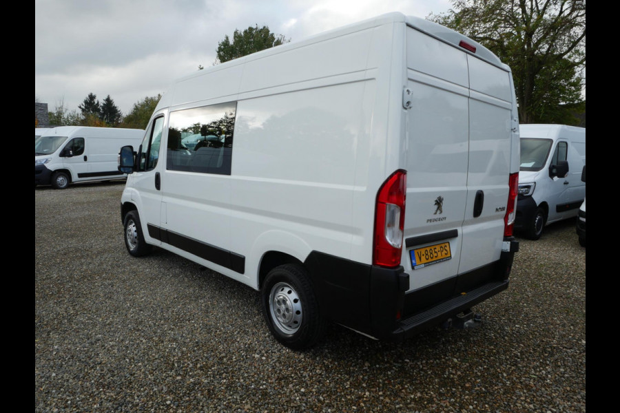 Peugeot Boxer 2.0 BlueHDI 130PK, L2H2, Dubbel Cabine, Airco