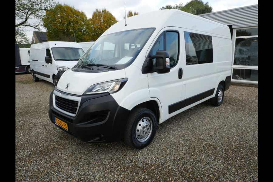 Peugeot Boxer 2.0 BlueHDI 130PK, L2H2, Dubbel Cabine, Airco