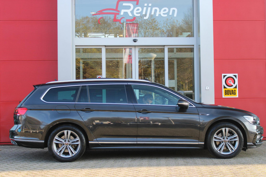 Volkswagen Passat Variant 1.5 TSI 150PK AUTOMAAT R-LINE BUSINESS + | PANORAMISCH SCHUIF/KANTEL DAK | ELEKTRISCHE STOELEN | ELEKTRISCHE ACHTERKLEP | LED MATRIX KOPLAMPEN | STOEL VERWAMING | CLIMATE CONTROL | ACHTERUITRIJ CAMERA | PARKEERSENSOREN VOOR EN ACHTER | ADAPTIVE CRUISE CONTROL | NAVIGATIE | APPLE CARPLAY/ANDROID AUTO | KEYLESS ENTRY/START | DYN AUDIO SYSTEEM |