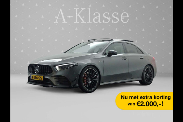 Mercedes-Benz A-Klasse AMG 35 4MATIC Premium Plus 306pk  Aut- Performance Interieur I  Panoramadak I Burmester I Sfeerverlichting I Carplay