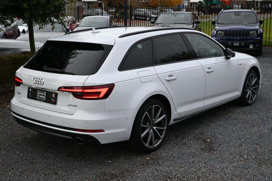 Audi A4 Avant 2.0 TFSI G-Tron CNG Gas 3x S-line Black Edition B&O Trekhaak 360 Camera ACC Keyless 19''