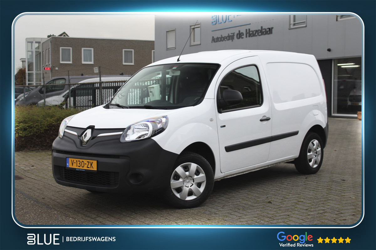 Renault Kangoo Z.E. 33 (incl. koopaccu 98%) ✓ airco ✓ trekhaak ✓ schuifdeur