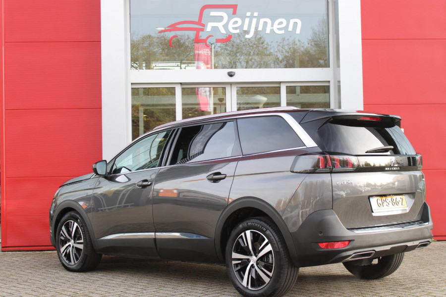 Peugeot 5008 1.2 130PK GT | PANORAMISCH SCHUIF/KANTEL DAK | 360° CAMERA | 7-PERSOONS | NAVIGATIE 10" TOUCHSCREEN | APPLE CARPLAY/ANDROID AUTO | 18" LICHTMETALEN VELGEN | KEYLESS ENTRY/START | CLIMATE CONTROL | ADAPTIVE CRUISE CONTROL | STOEL VERWARMING | ELEKTRISCHE ACHTERKLEP | DODEHOEK BEWAKING |