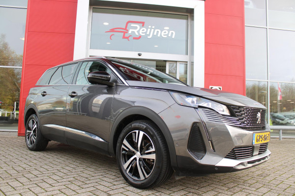 Peugeot 5008 1.2 130PK GT | PANORAMISCH SCHUIF/KANTEL DAK | 360° CAMERA | 7-PERSOONS | NAVIGATIE 10" TOUCHSCREEN | APPLE CARPLAY/ANDROID AUTO | 18" LICHTMETALEN VELGEN | KEYLESS ENTRY/START | CLIMATE CONTROL | ADAPTIVE CRUISE CONTROL | STOEL VERWARMING | ELEKTRISCHE ACHTERKLEP | DODEHOEK BEWAKING |