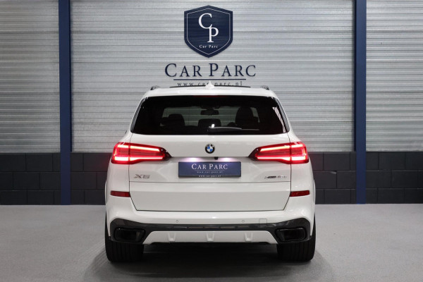 BMW X5 XDrive45e M-sport BTW/LED/VIRTUAL/SFEER/LUCHT/PANO/LEER+S.VERWARMING+ME/22" LMV/ACC/ECC/12 MND GARANTIE!