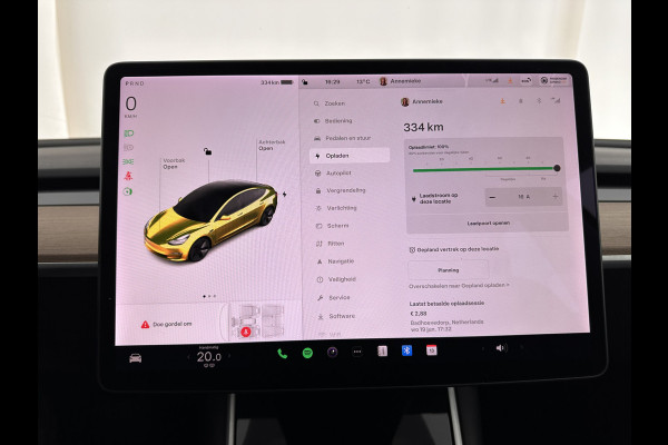 Tesla Model 3 Standard RWD Plus 60 kWh [ 3-Fase ] *PANO | AUTO-PILOT | NAPPA-LEATHER | KEYLESS | FULL-LED | MEMORY-PACK | SURROUND-VIEW | DAB | APP-CONNECT | DIGI-COCKPIT | LANE-ASSIST | COMFORT-SEATS | 18"ALU*