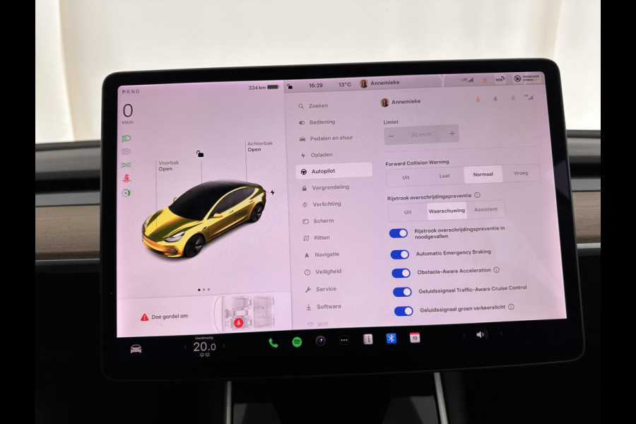 Tesla Model 3 Standard RWD Plus 60 kWh [ 3-Fase ] *PANO | AUTO-PILOT | NAPPA-LEATHER | KEYLESS | FULL-LED | MEMORY-PACK | SURROUND-VIEW | DAB | APP-CONNECT | DIGI-COCKPIT | LANE-ASSIST | COMFORT-SEATS | 18"ALU*