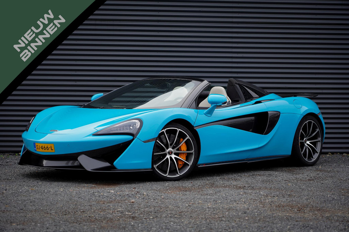 McLaren 570S Spider / Curacao Blauw / MSO / NL Auto / 1e Eigenaar