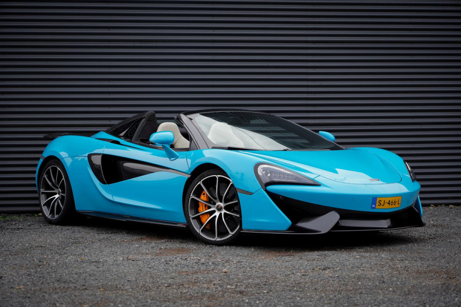 McLaren 570S Spider / Curacao Blauw / MSO / NL Auto / 1e Eigenaar