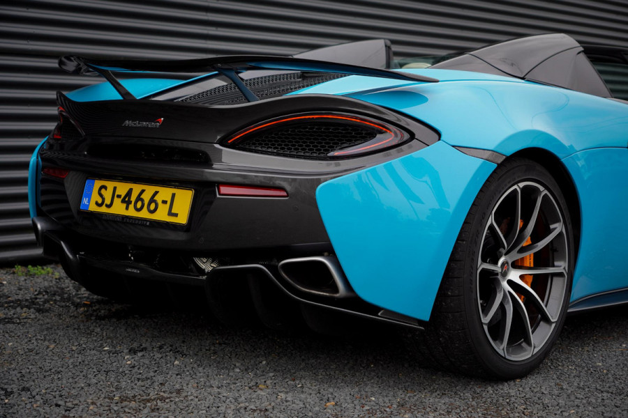 McLaren 570S Spider / Curacao Blauw / MSO / NL Auto / 1e Eigenaar