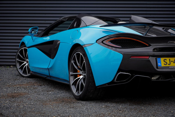 McLaren 570S Spider / Curacao Blauw / MSO / NL Auto / 1e Eigenaar