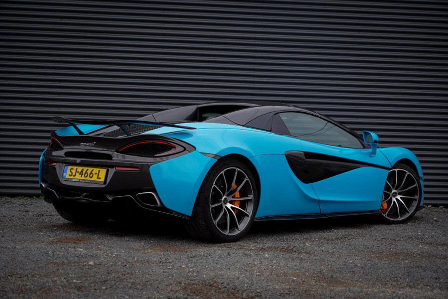 McLaren 570S Spider / Curacao Blauw / MSO / NL Auto / 1e Eigenaar