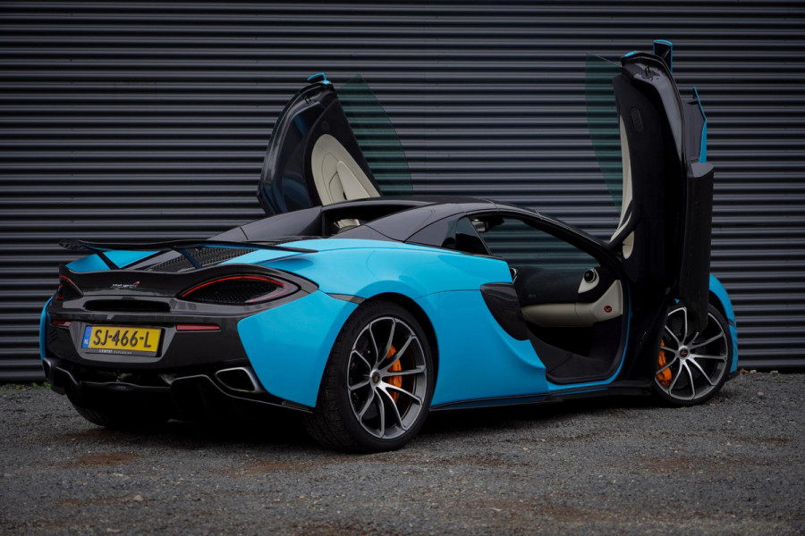 McLaren 570S Spider / Curacao Blauw / MSO / NL Auto / 1e Eigenaar