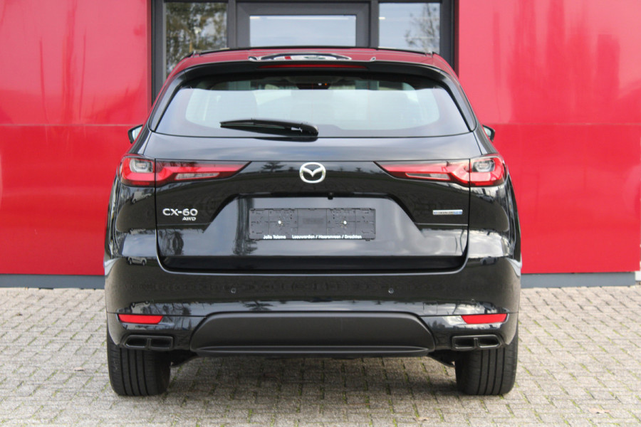 Mazda CX-60 2.5 e-SkyActiv PHEV Homura | Panorama dak | Lederen bekleding | Panorama dak | Lederen bekleding | Camera | Incl. Winterbanden