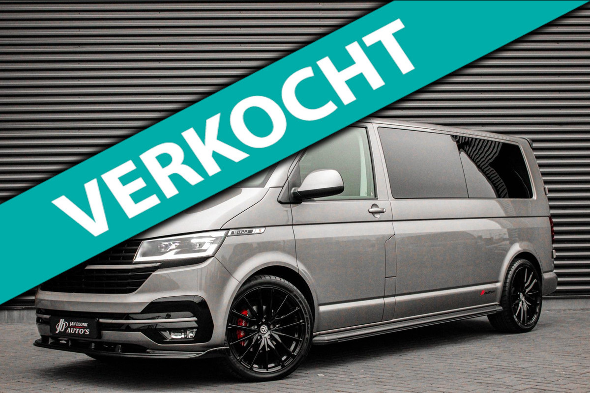 Volkswagen Transporter 2.0 TDI L2H1 BULLI DUBBEL CABINE 150PK DSG 2023 DEMO / ACTIVE DISPLAY / BILSTEIN SCHROEFSET / GLASCOATING