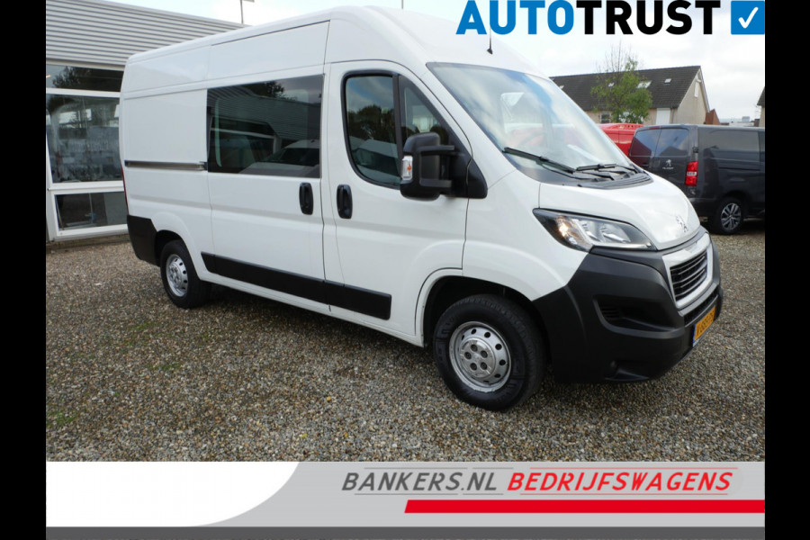 Peugeot Boxer 2.0 BlueHDI 130PK, L2H2, Dubbel Cabine, Airco