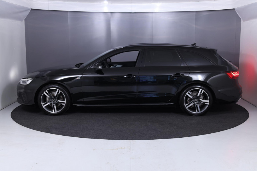 Audi A4 Avant 35 TFSI S edition Competition 150 pk S-tronic | Private lease vanaf € 734,- | Verlengde garantie | Navigatie | Parkeersensoren | Achteruitrijcamera | Stoelverwarming |