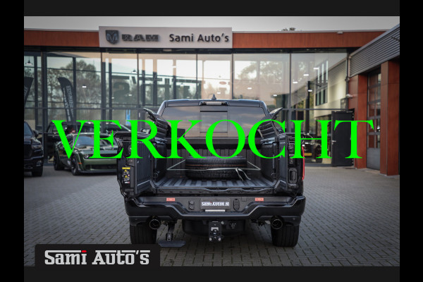 Dodge Ram 1500 LIMITED NIGHT 540PK 706 Nm 2025 | XB9 | MASSAGE | BOM VOL | CREW CAB | DUBBELE CABINE | GRIJSKENTEKEN | €99950,- EXCL BTW | VOORRAAD 2251 - 7725