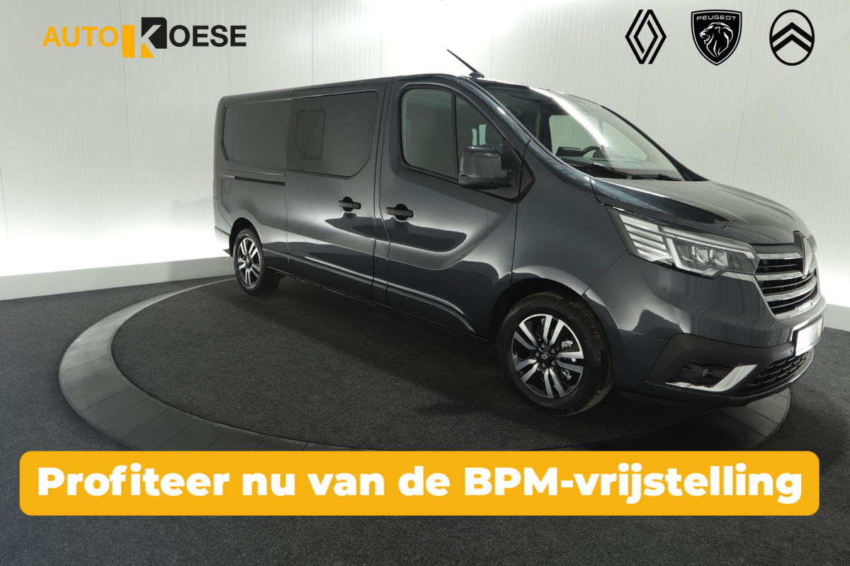 Renault Trafic 2.0 Blue dCi EDC 170 T29 L2H1 Extra DC | Direct Leverbaar | Camera | Navigatie | Climate Control | Achterklep