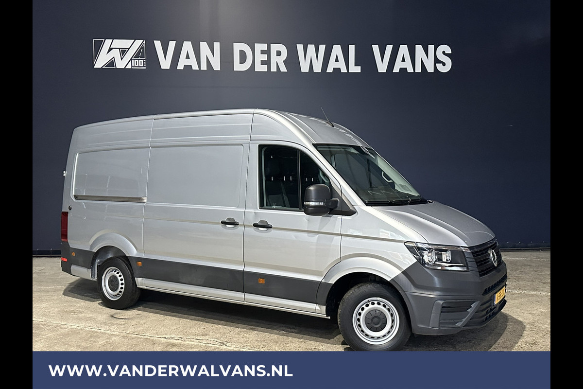 Volkswagen Crafter 2.0 TDI 140pk L3H3 L2H2 Euro6 Airco | 3000kg Trekhaak | Navigatie | 3-Zits | apple carplay, android auto