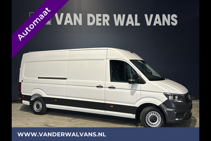 Volkswagen Crafter 2.0 TDI Automaat L4H3 L3H2 Euro6 Airco | Navigatie | Cruisecontrol | Camera apple carplay, android auto, parkeersensoren, bijrijdersbank, 270 gr. achterdeuren