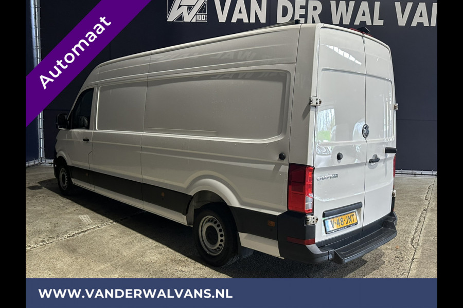 Volkswagen Crafter 2.0 TDI Automaat L4H3 L3H2 Euro6 Airco | Navigatie | Cruisecontrol | Camera apple carplay, android auto, parkeersensoren, bijrijdersbank, 270 gr. achterdeuren