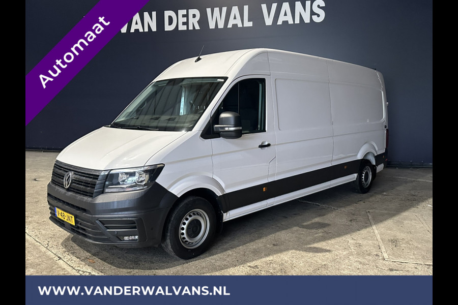 Volkswagen Crafter 2.0 TDI Automaat L4H3 L3H2 Euro6 Airco | Navigatie | Cruisecontrol | Camera apple carplay, android auto, parkeersensoren, bijrijdersbank, 270 gr. achterdeuren