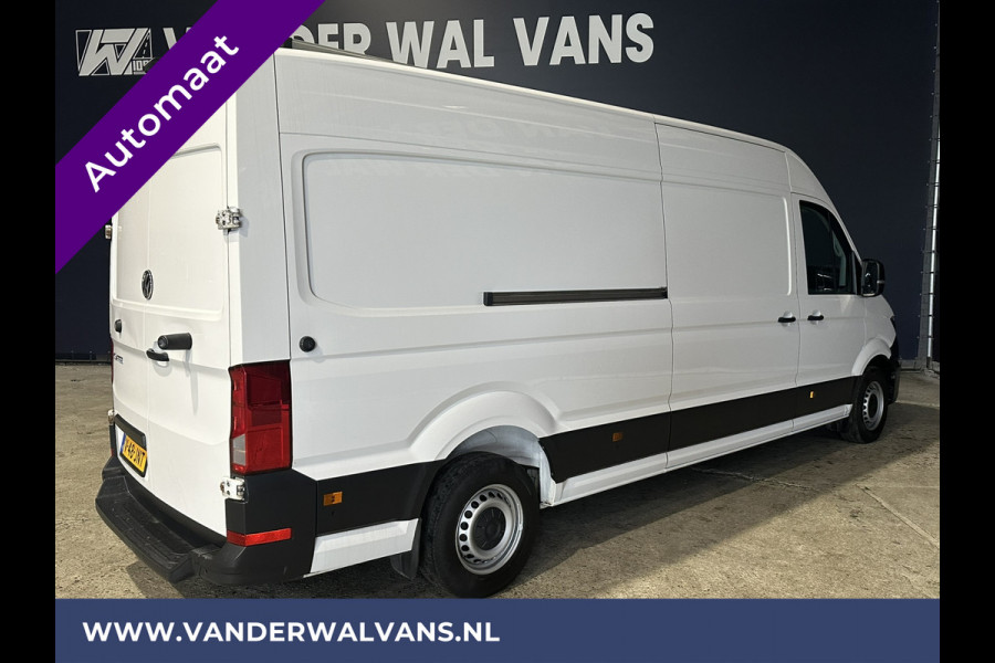 Volkswagen Crafter 2.0 TDI Automaat L4H3 L3H2 Euro6 Airco | Navigatie | Cruisecontrol | Camera apple carplay, android auto, parkeersensoren, bijrijdersbank, 270 gr. achterdeuren