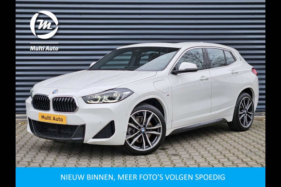 BMW X2 xDrive25e M Sport Plug In Hybrid Dealer O.H PHEV | Panodak | Adaptive Cruise | Lederen Sportstoelen Memory | Head Up | Camera | 19"L.M |  Keyless | Stuurverwarming |