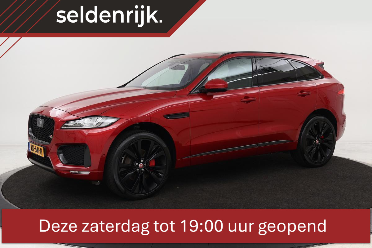 Jaguar F-Pace 3.0 V6 S First Edition AWD | Origineel NL | 360 Camera | Adaptive Cruise | Head-up | Trekhaak | Memory | Carplay | Keyless