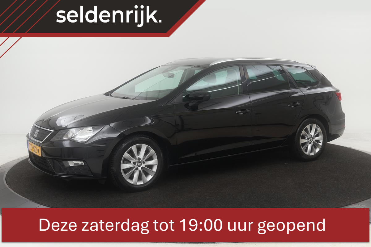 Seat Leon 1.0 TSI Style Intens | DSG | Trekhaak | Carplay | Navigatie | Keyless | Climate control | DAB | Cruise control | Getint glas