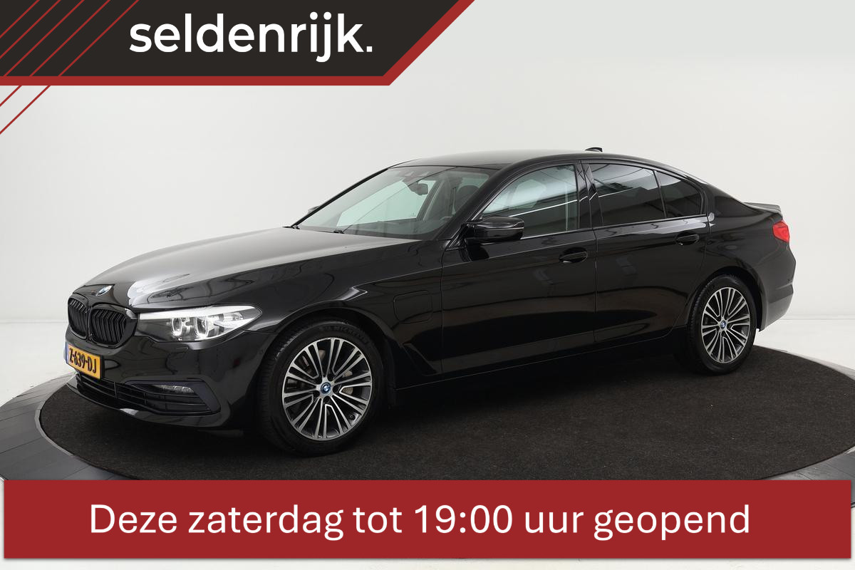 BMW 5 Serie 530e iPerformance Sport Line | Camera | Stoel & Stuurverwarming | Full LED | Navigatie | Park Assist | Half leder | Bluetooth