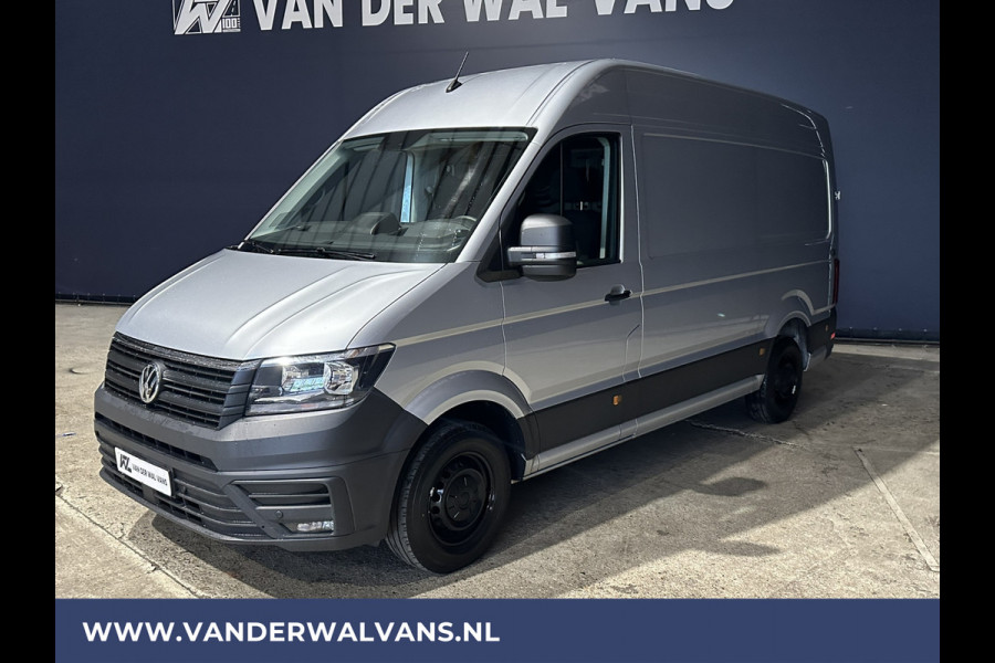 Volkswagen Crafter 2.0 TDI 177pk L3H3 L2H2 Euro6 Airco | 3000kg Trekhaak | Camera | Apple Carplay | Cruisecontrol Android Auto, Chauffeursstoel, Parkeersensoren, Bijrijdersbank