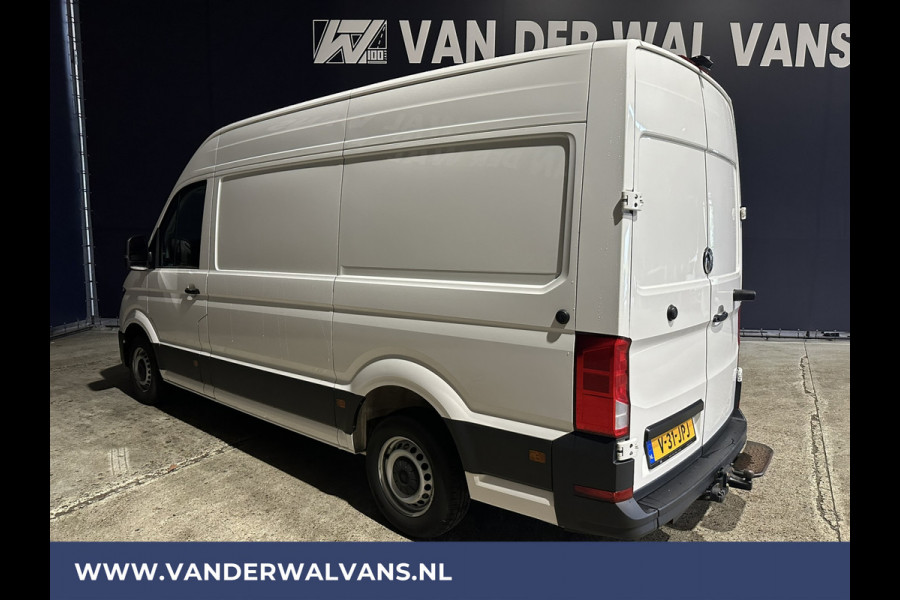 Volkswagen Crafter 2.0 TDI 140pk **BPM VRIJ voor de Ondernemer** L3H3 L2H2 Euro6 Airco | 3000kg Trekhaak | Camera | Leder stuurwiel adaptieve cruisecontrol, stuurwielverwarming, chauffeursstoel, apple carplay, android auto