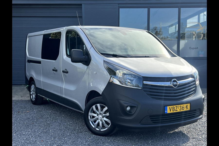 Opel Vivaro 1.6 CDTI L2H1 DC Edition EcoFlex Dubbel Cabine,2e Eigenaar,Navi,Camera,Airco,Cruise,Trekhaak,N.A.P,APK tot 03-2025