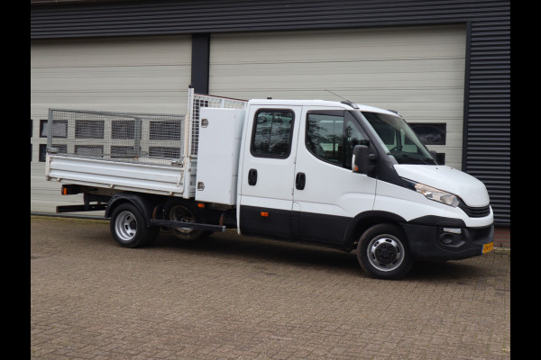 Iveco Daily 35C14 Euro 6 - Kipper - DC 6 Pers. - Trekhaak - WB 410 cm