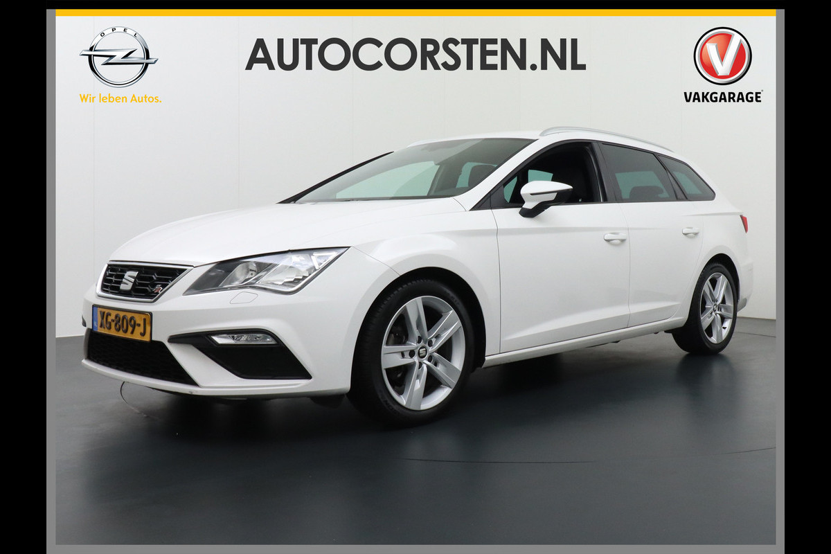 Seat León ST 1.5 TSI FR AppleCarplay/Android Auto Trekhaak Navi LMV 17" ECC Privacy Glass DAB LED Cruise Control SEAT Full Link Stoel verwarming