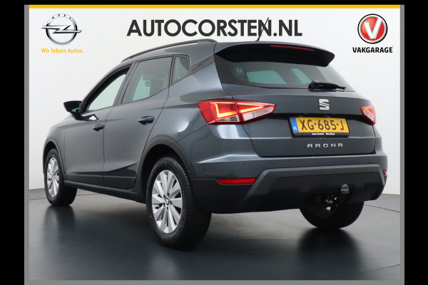 Seat Arona 1.0 TSI Navi LMV 16" ECC Trekhaak Apple Android PDC DAB Cruise Control LED Dagrijverlichting LED Achterlichten Privacy Glass Key Style Business Intense