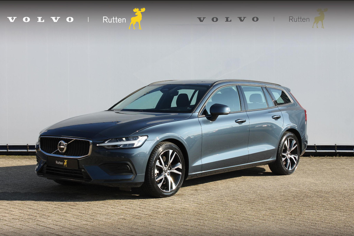 Volvo V60 B3 163pk automaat Essential Edition Google infotainment incl navigatie / Dode hoekherkenning(BLIS) / Adaptieve Cruise control / Semi elektrisch wegklapbare trekhaak