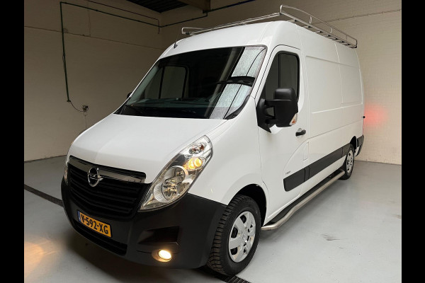 Opel Movano 2.3 CDTI euro6 BiTurbo 145pk L2H2 3persoons Imperiaal + trap, Inrichting, Navigatie, Trekhaak, RIJKLAARPRIJS