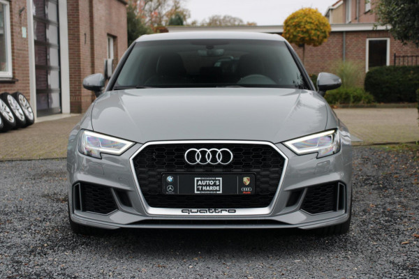 Audi RS 3 SPORTBACK 2.5 TFSI Quattro 400 PK Nardo Grey Dealer o.h Keyless Camera Leder PDC 19''