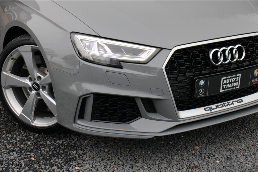 Audi RS 3 SPORTBACK 2.5 TFSI Quattro 400 PK Nardo Grey Dealer o.h Keyless Camera Leder PDC 19''