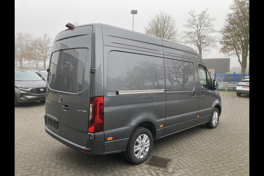 Mercedes-Benz Sprinter 317 CDI L2H2 PRO 3500kg Trekgewicht, Alarm klasse 3 ,Geveerde stoel, LED verlichting