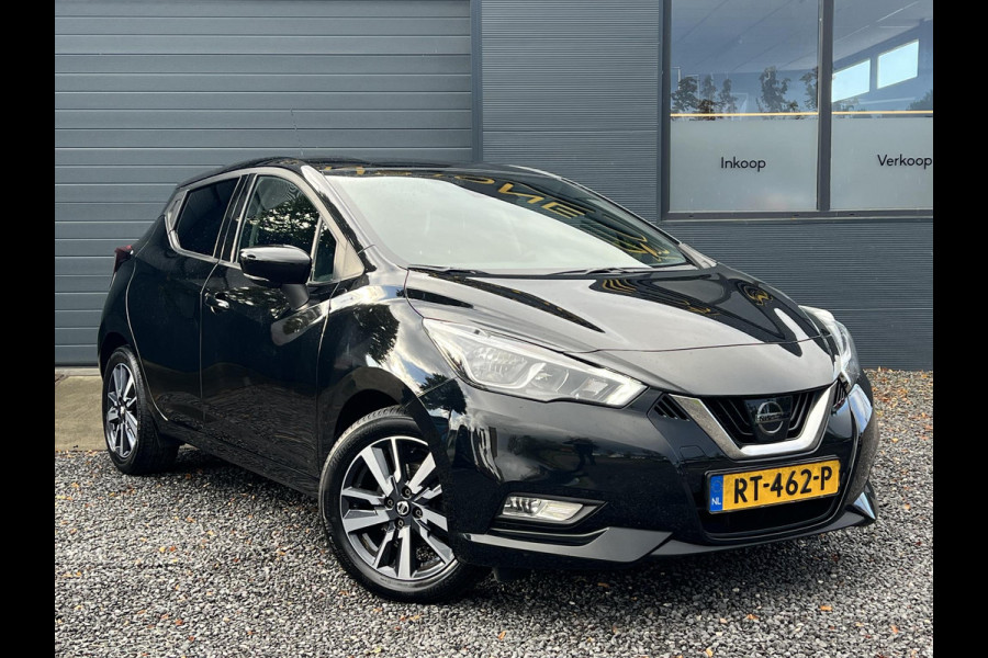 Nissan Micra 0.9 IG-T N-Connecta 2e Eigenaar,Navi,Clima,Cruise,360 Camera,Bose Geluid,N.A.P,APK tot 03-2026