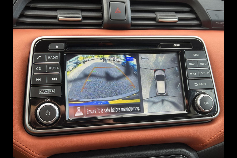 Nissan Micra 0.9 IG-T N-Connecta 2e Eigenaar,Navi,Clima,Cruise,360 Camera,Bose Geluid,N.A.P,APK tot 03-2026